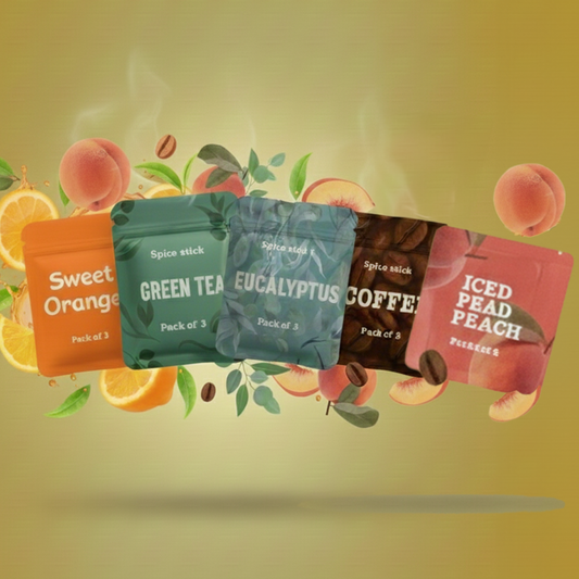5er Set (Sweet Orange, Green Tea, Kaffee, Eukalyptus, Iced Peach)