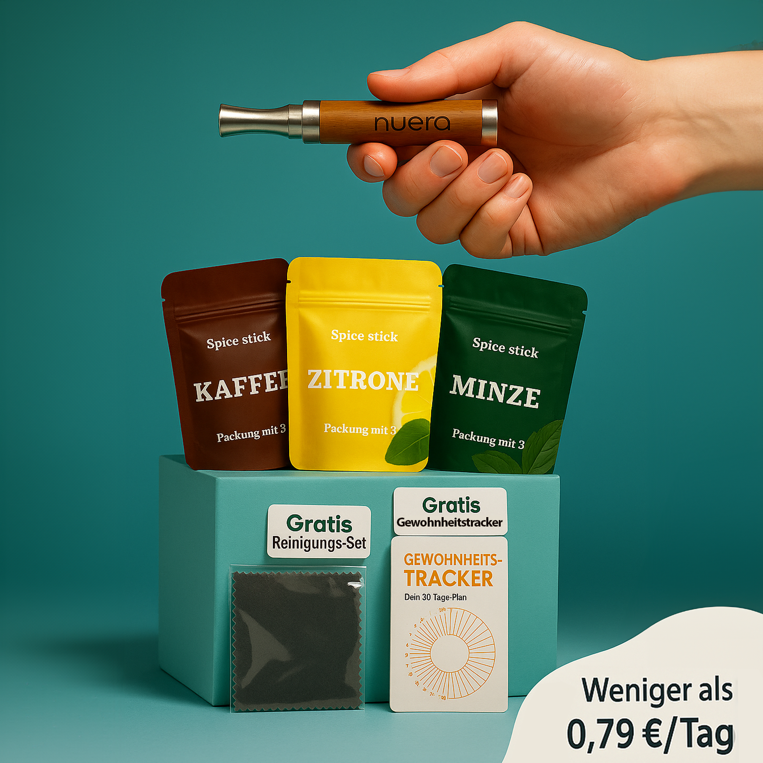 Nuera Rauchstopp-Set