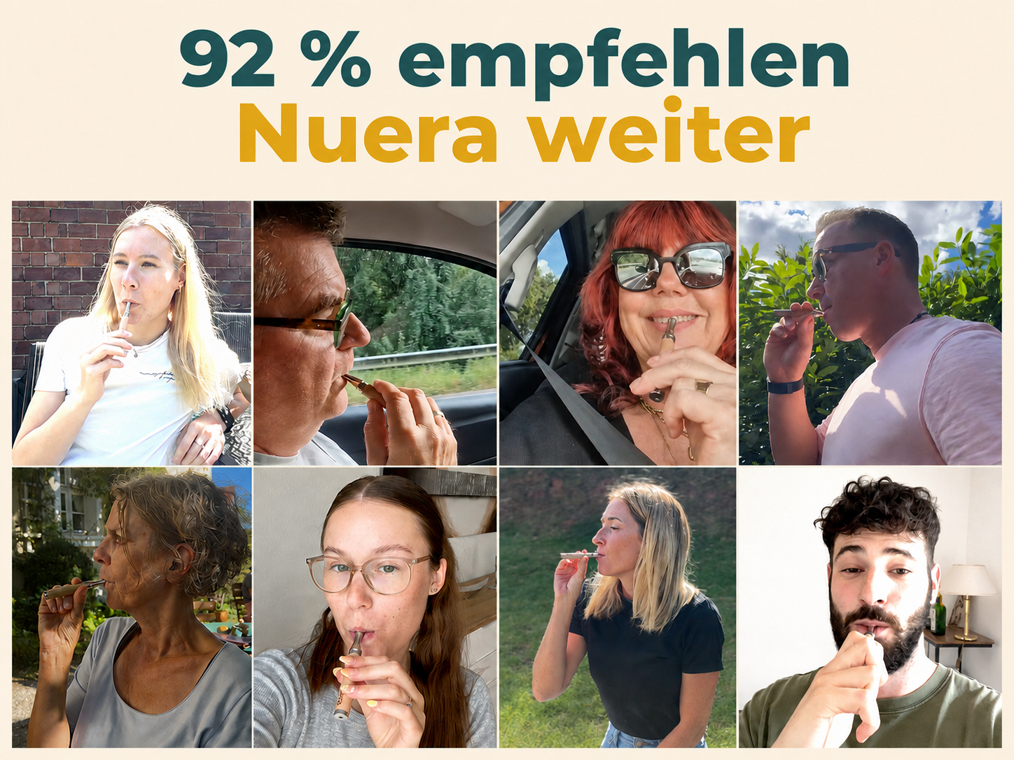 92 % empfehlen Nuera weiter